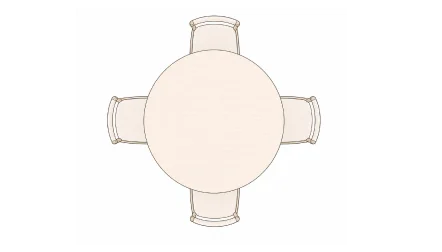 空間に柔らかさが生まれる